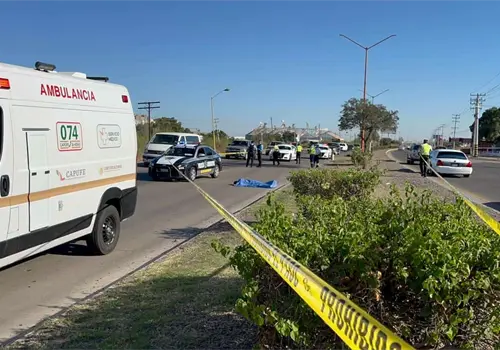 Accidente en la Internacional 15 deja a una persona sin vida