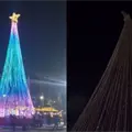 Robo de cableado deja sin luces al &Aacute;rbol Navide&ntilde;o de la Plaza &Aacute;lvaro Obreg&oacute;n