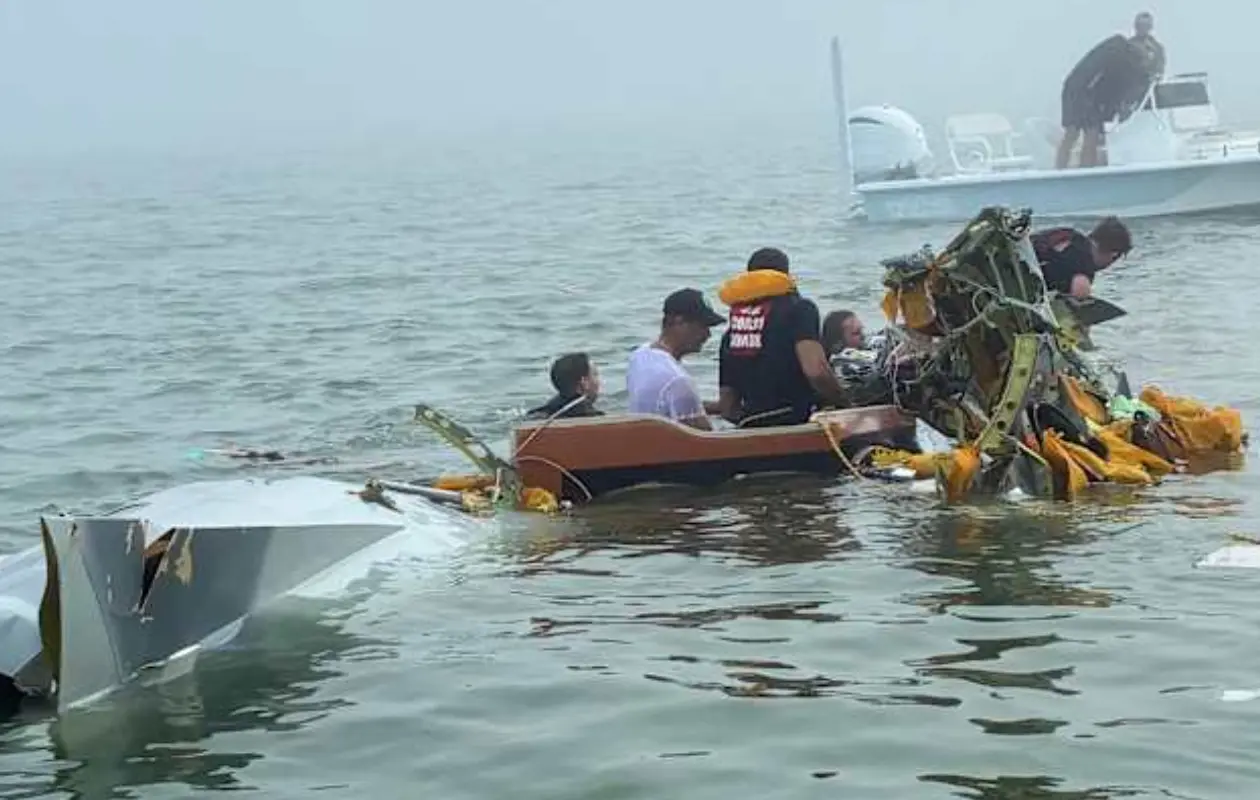 La aeronave cumpl&iacute;a una misi&oacute;n de apoyo m&eacute;dico cuando sufri&oacute; el percance.