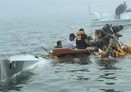 Hallan muerto al &uacute;ltimo tripulante del avi&oacute;n de la Marina siniestrado en Texas