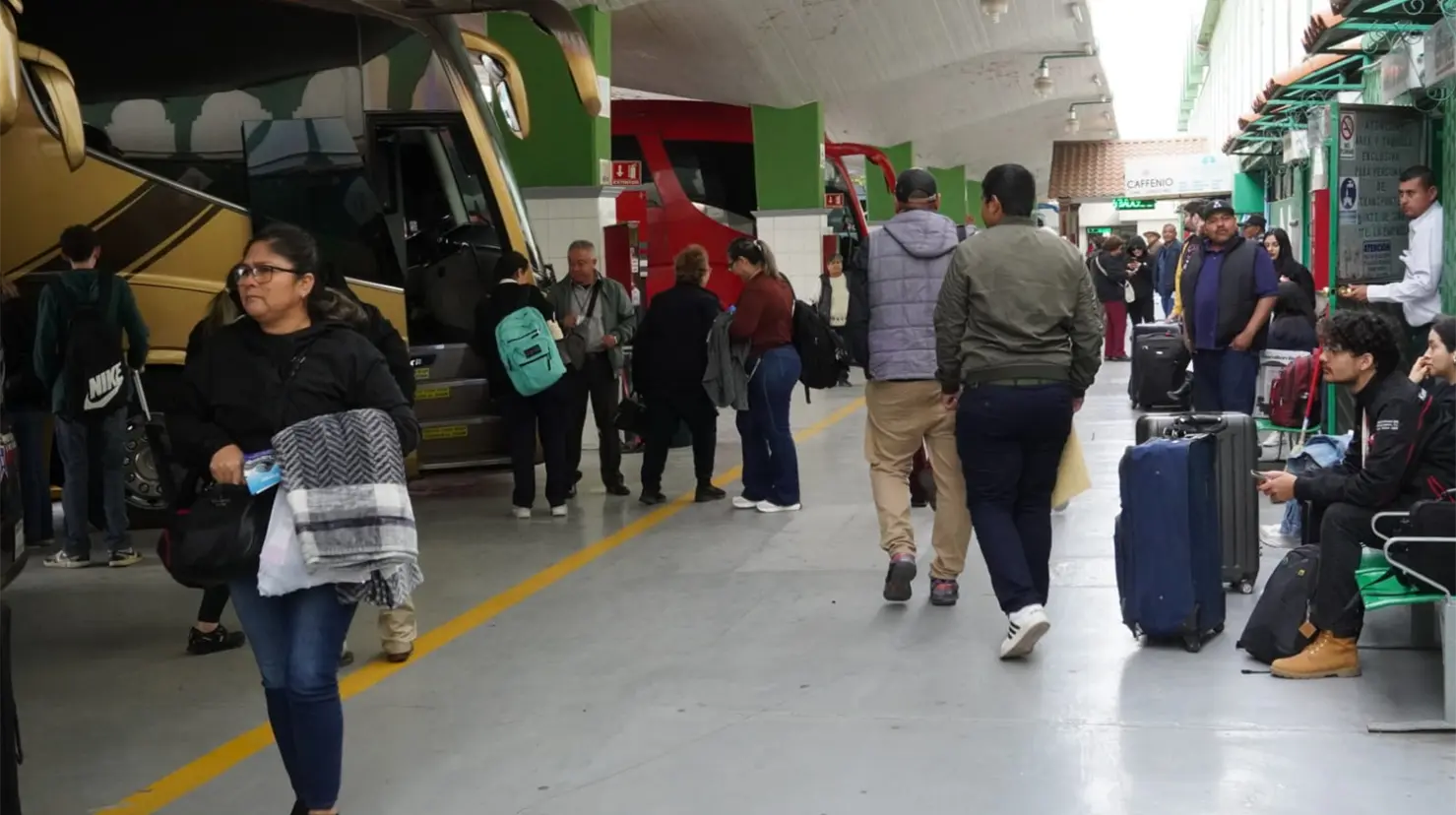 Aumenta demanda en Central de Autobuses