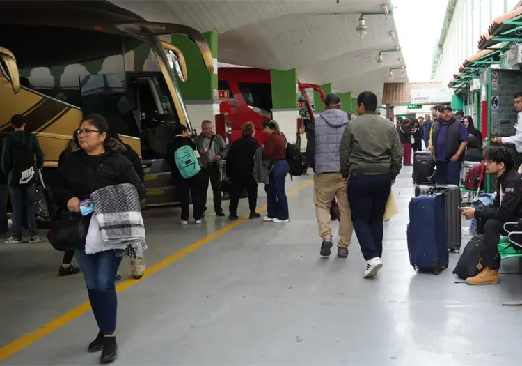 Aumenta demanda en Central de Autobuses
