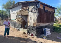 Dos a&ntilde;os despu&eacute;s del incendio, Diana de Navojoa sigue esperando una vivienda digna