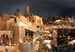 Asilo San Vicente recrea Bel&eacute;n en un nacimiento monumental que llena de esperanza a adultos mayores 