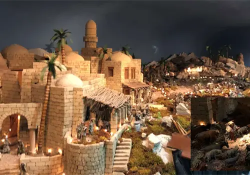 Nacimiento de 15 metros da esperanza a adultos mayores en el Asilo San Vicente 