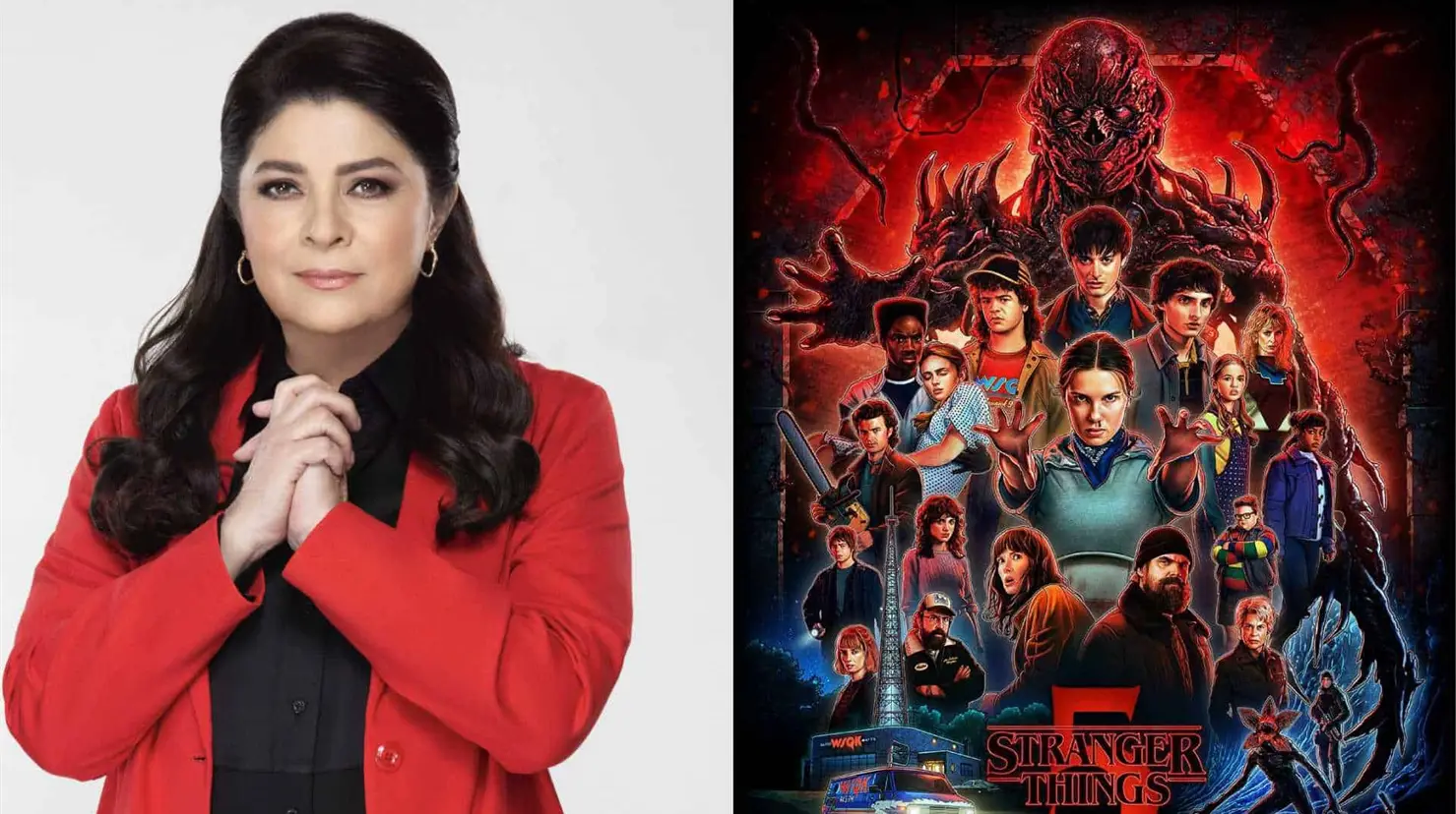 Victoria Ruffo pide a todo M&eacute;xico rezar por Hawkins y se vuelve viral en emotiva campa&ntilde;a de Stranger Things