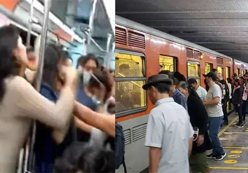 VIDEO | Ri&ntilde;a entre mujeres sacude el Metro de la Ciudad de M&eacute;xico