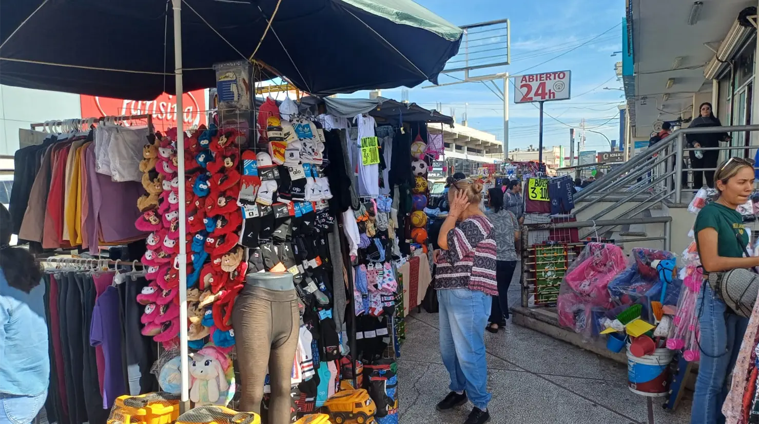 Comerciantes ambulantes de Ciudad Obreg&oacute;n registran bajas ventas