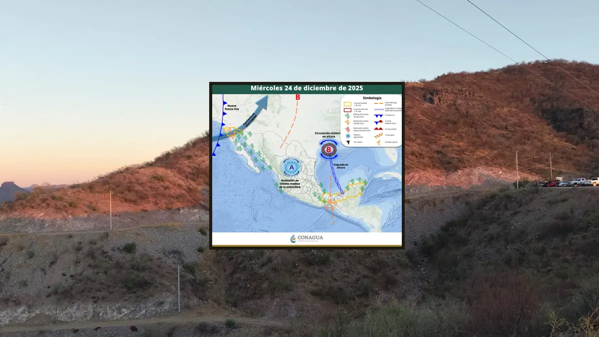 Se prev&eacute; la llegada de un frente fr&iacute;o a Sonora.
