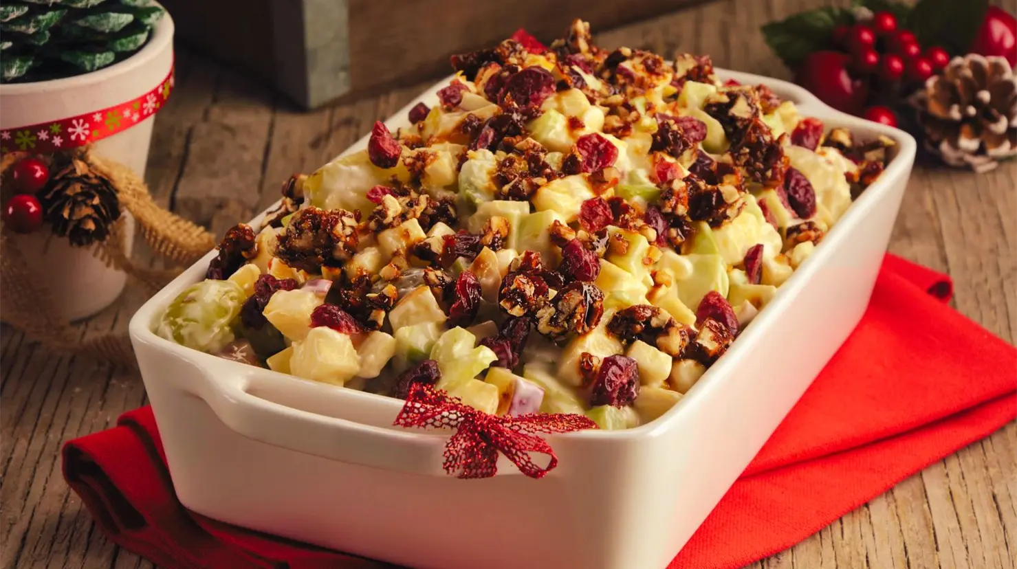 Ensalada de manzana para la cena de Navidad: &iquest;Cu&aacute;ntas calor&iacute;as tiene y qu&eacute; tan saludable es?