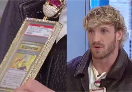 Logan Paul subasta la carta de Pok&eacute;mon m&aacute;s cara de la historia