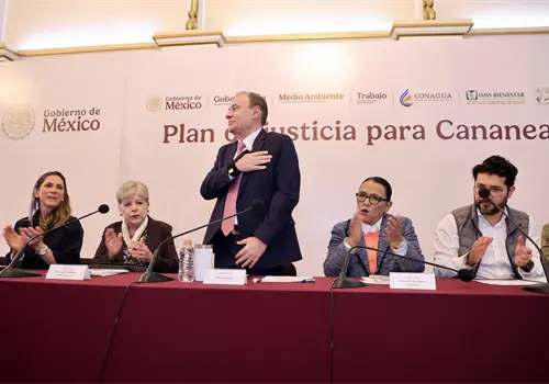Durazo Monta&ntilde;o: "Plan de Justicia Cananea es una realidad"