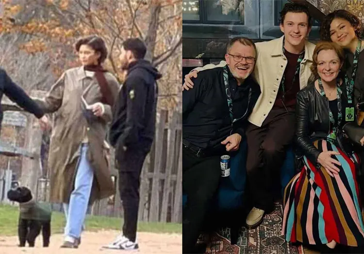 &iquest;Zendaya embarazada? Foto familiar con Tom Holland desata nuevas especulaciones