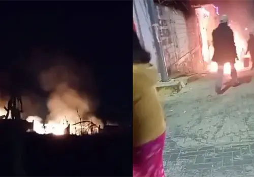Explosi&oacute;n en polvor&iacute;n de Edomex deja heridos y da&ntilde;os, empa&ntilde;ando la celebraci&oacute;n navide&ntilde;a | VIDEO