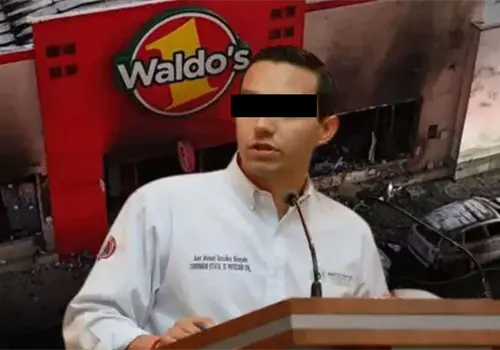 Cae presunto responsable: capturan a Juan Manuel N por incendio en Waldo&acute;s Sonora