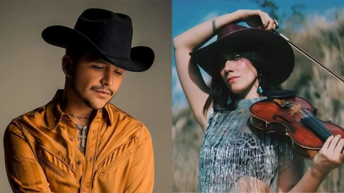 Se viraliza video de Nodal coqueteando con violinista