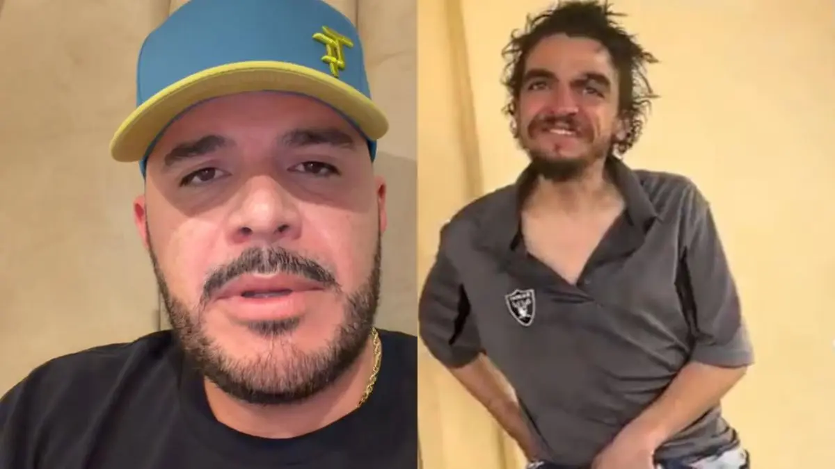 "El Chikil&iacute;n", durante el mensaje en el que solicit&oacute; apoyo ciudadano para localizar al exactor y gestionar su posible ingreso a un proceso de rehabilitaci&oacute;n.