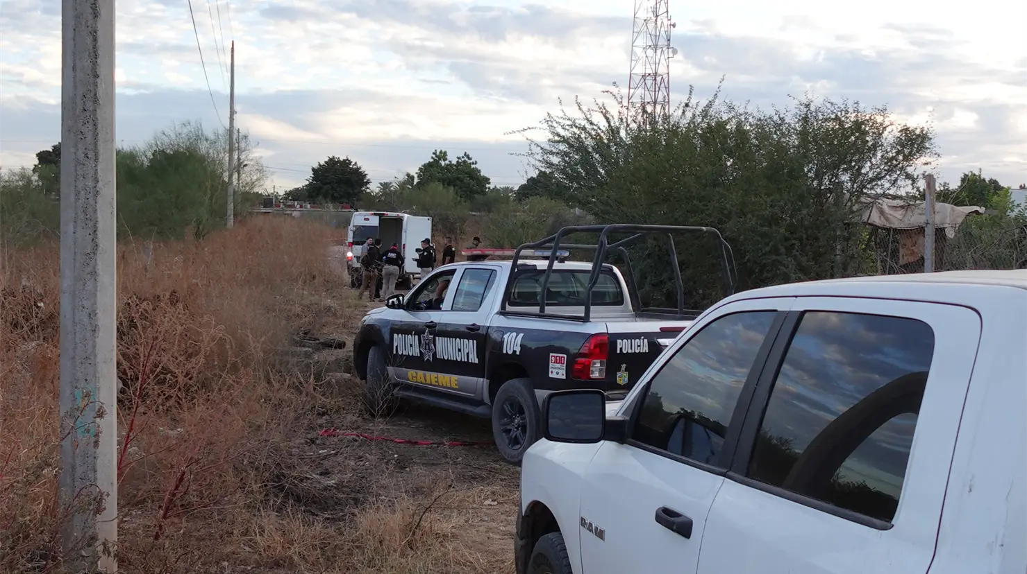 Localizan cuerpo sin vida en predio baldío