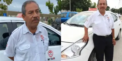 Taxista devuelve 300 mil pesos a adulto mayor tras olvido; Agencia de Transporte le da reconocimiento