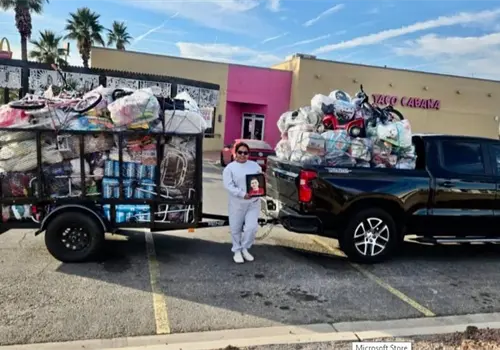 Apoyan a la poblaci&oacute;n de Cajeme