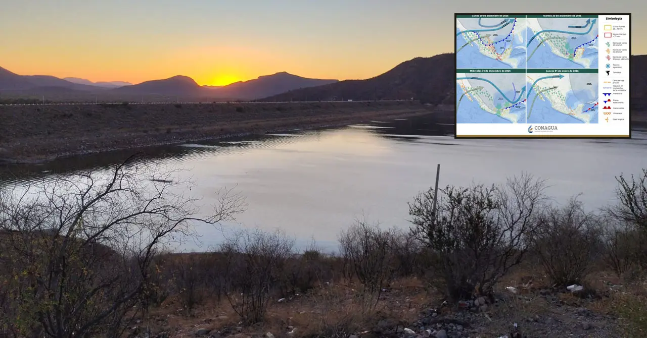 Conoce el pronóstico del tiempo para Sonora durante este lunes y los próximos días.