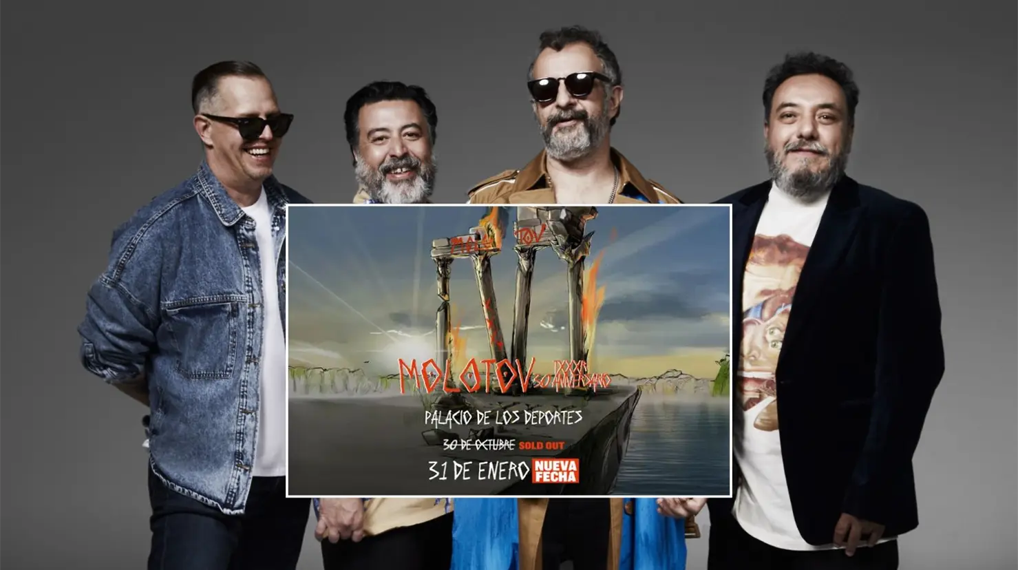 &iquest;Cu&aacute;nto cuestan los boletos para Molotov en CDMX? Detalles del concierto en el Palacio de los Deportes este 31 de enero