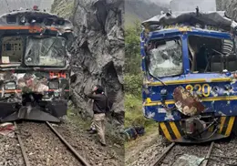 Trenes chocan de frente en ruta a Machu Picchu; reportan al menos 15 heridos y un fallecido