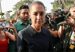 Sheinbaum anuncia apoyo de 30 mil pesos a v&iacute;ctimas del descarrilamiento del Tren Interoce&aacute;nico