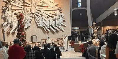 El nuevo año "está en manos de Dios": obispo Felipe Pozos El nuevo año "está en manos de Dios": obispo Felipe Pozos