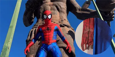 Spider-Sonorense pide apoyo para renovar su traje y seguir alegrando en Ciudad Obreg&oacute;n