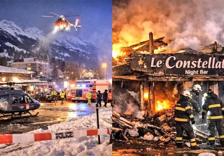 &iquest;Cu&aacute;l fue la causa del incendio del bar en Suiza que deja m&aacute;s de 40 muertos y 115 heridos? Esto se sabe