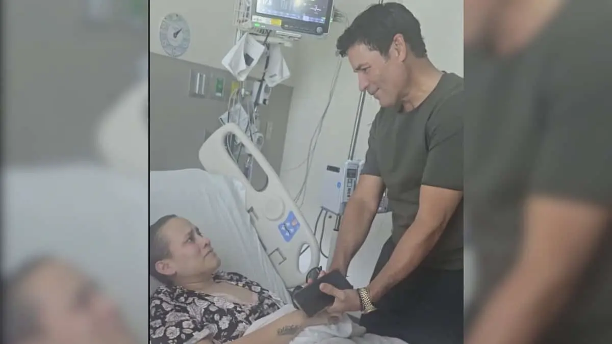 VIDEO | Chayanne visita a una paciente de c&aacute;ncer que no pudo asistir a su concierto