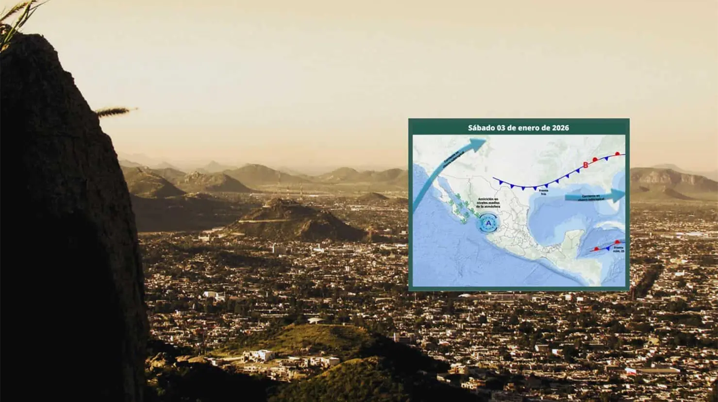 Clima en Hermosillo hoy 3 de enero; se esperan temperaturas mínimas más bajas