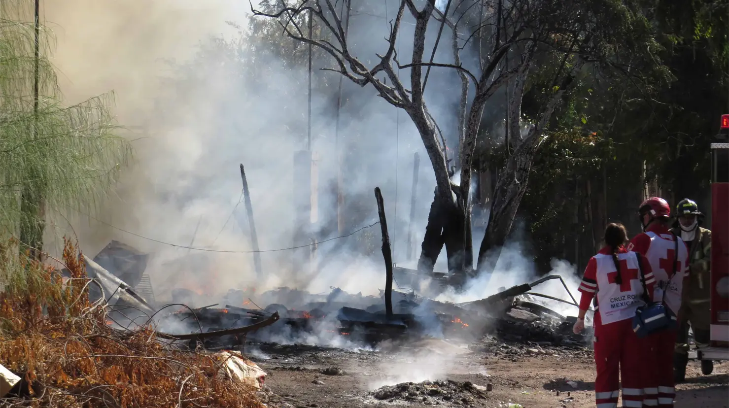 Cuerpos de emergencias atendieron más de 100 incidentes durante Año Nuevo en Cajeme