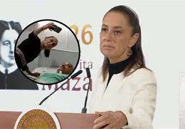 Sheinbaum explica foto con v&iacute;ctima del Tren Interoce&aacute;nico que desat&oacute; la pol&eacute;mica en redes sociales