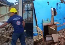 Suman dos muertos por causas del sismo, le cay&oacute; encima el techo de su vivienda