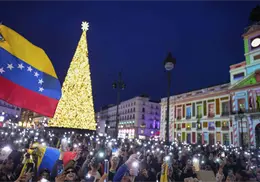 As&iacute; celebraron los venezolanos en el mundo la captura de Nicol&aacute;s Maduro