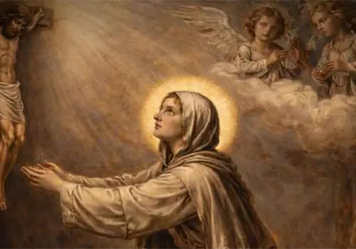 Santoral de hoy 4 de enero: Santa &Aacute;ngela de Foligno patrona de los m&iacute;sticos, los enfermos y las almas