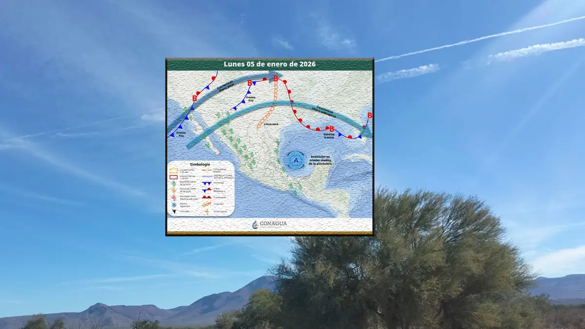 Se espera que con el nuevo frente fr&iacute;o el calor ceda en Sonora.