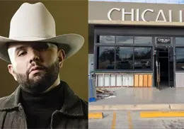 Conductor pierde el control y se estrella contra el restaurante de Carín León