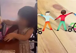 ¿La inclusión empieza en casa? Mira la reacción de esta niña al recibir su Barbie en silla de ruedas ¿La inclusión empieza en casa? Mira la reacción de esta niña al recibir su Barbie en silla de ruedas