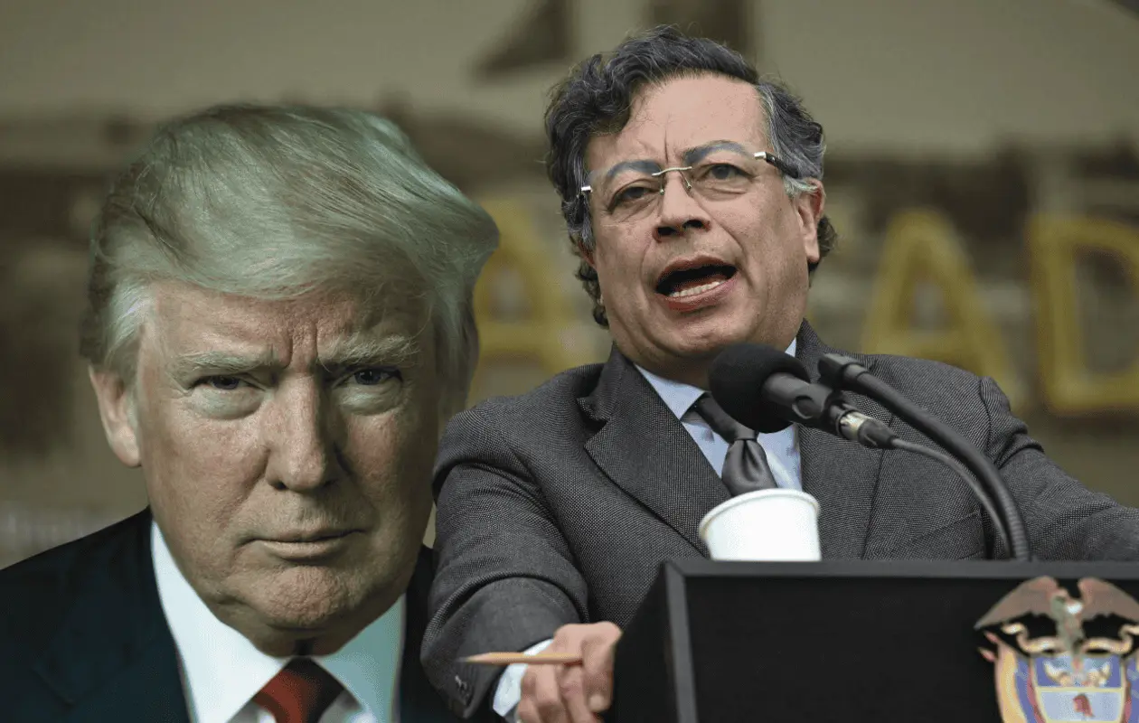 Gustavo Petro responde a amenaza de Trump: Tomar&eacute; las armas para defender Colombia