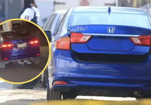 Revelan nuevo video de mujer que arrastr&oacute; a un motociclista, fue captada ingresando a su domicilio