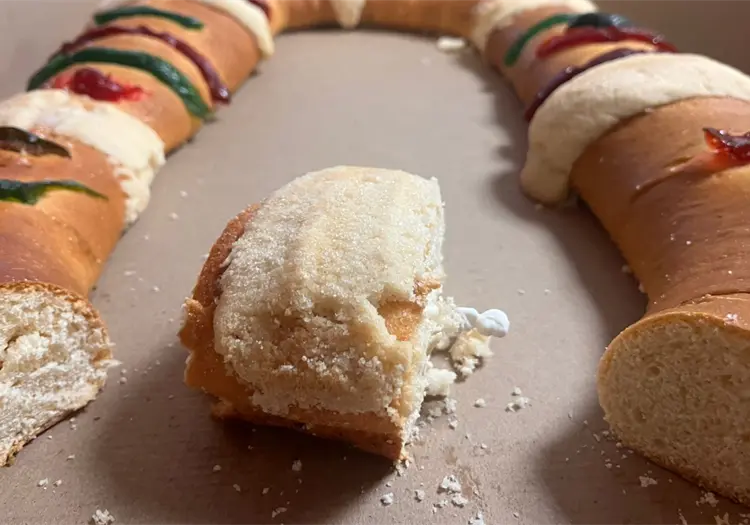 Rosca de Reyes: IMSS recomienda consumir m&aacute;ximo un pedazo por alto contenido cal&oacute;rico