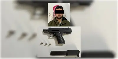 Capturan a sujeto armado en Benito Juárez Capturan a sujeto armado en Benito Juárez