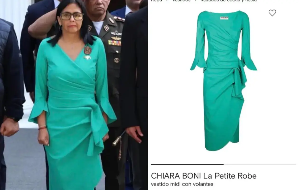 Otra política que recibe críticas por usar atuendos costosos.