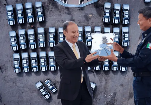 Durazo refuerza seguridad en Sonora: entrega 37 patrullas y reconoce a polic&iacute;as en su d&iacute;a