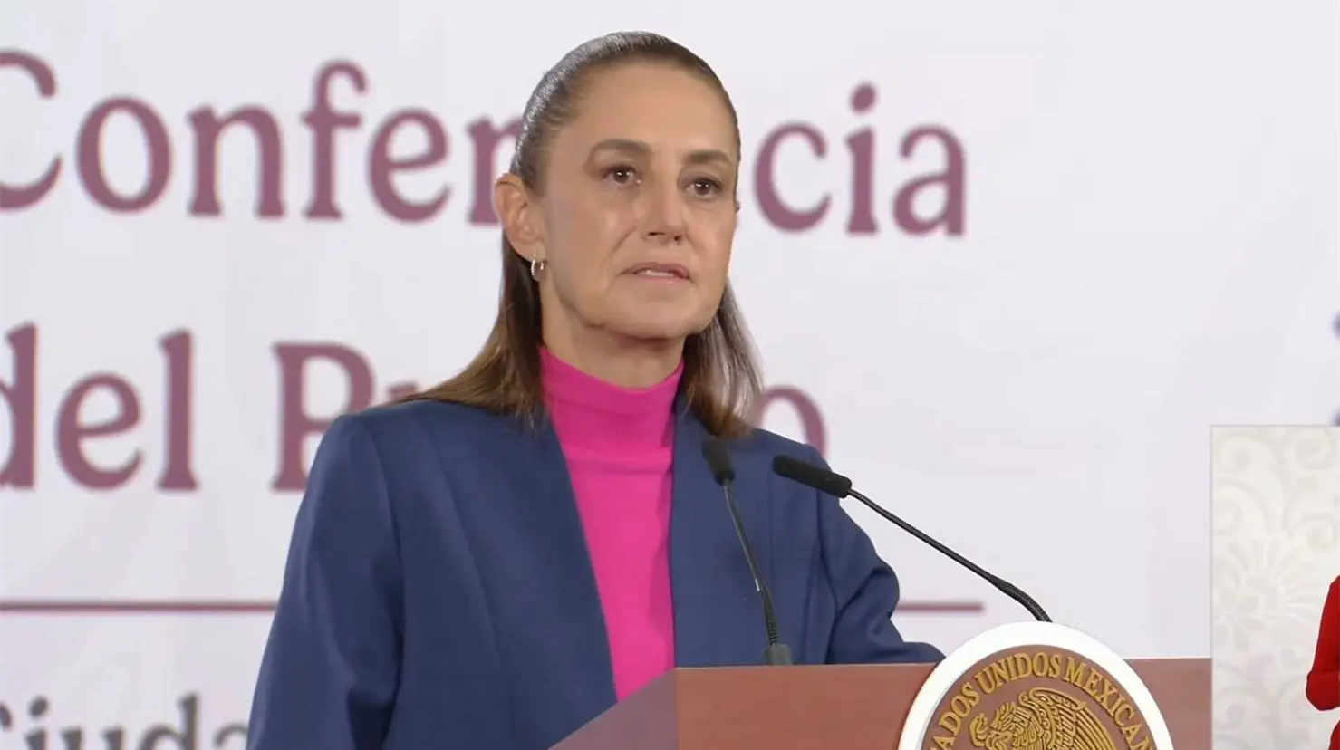 EU no debe decidir sobre el petr&oacute;leo de otros pa&iacute;ses, afirma Sheinbaum tras crisis en Venezuela