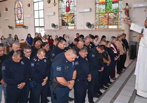 Honran memoria de policías caídos Honran memoria de policías caídos