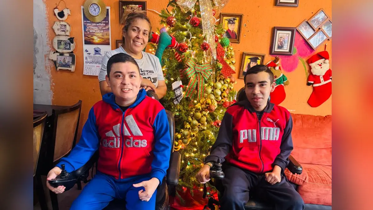 Karmina, y sus dos hijos especiales, pasaron una Feliz Navidad y Día de Reyes en Sonora